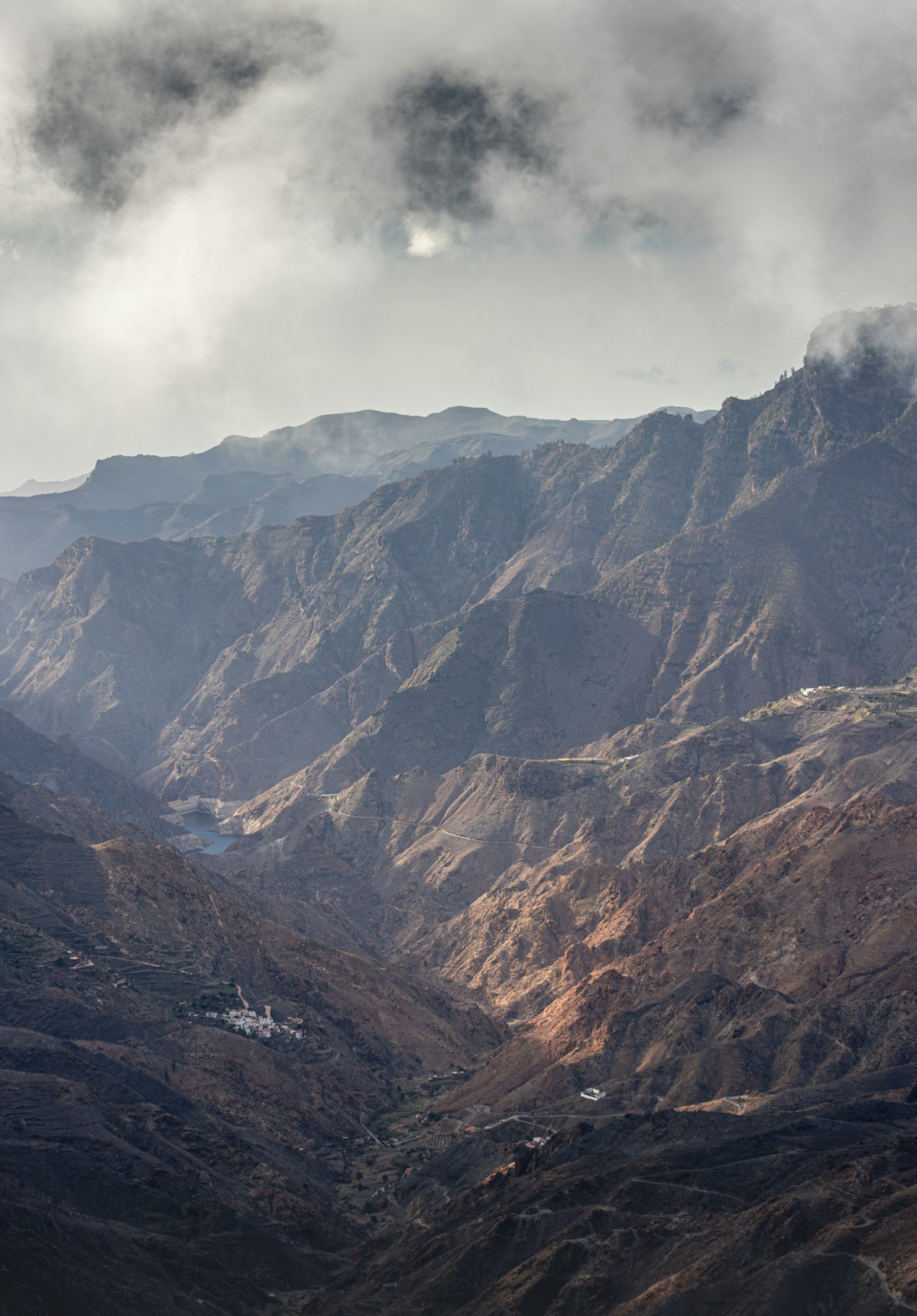 Tejeda Gran Canaria bergsby vandring